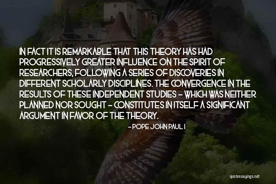 Independent Spirit Quotes By Pope John Paul I Independent Spirit Quotes By Pope John Paul I