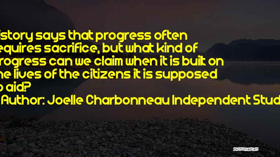 Independent Study Joelle Charbonneau Quotes By Joelle Charbonneau Independent Study