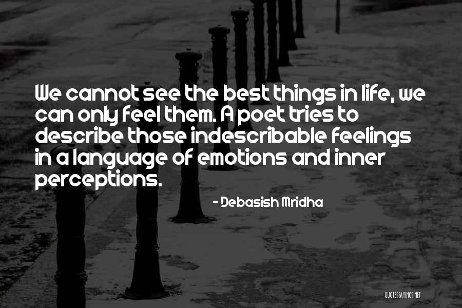 Indescribable Feelings Quotes By Debasish Mridha Indescribable Feelings Quotes By Debasish Mridha