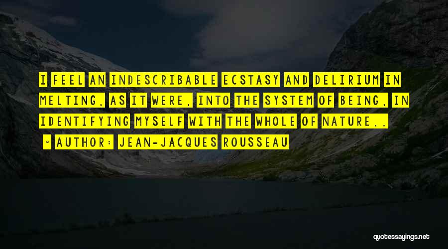 Indescribable Quotes By Jean-Jacques Rousseau