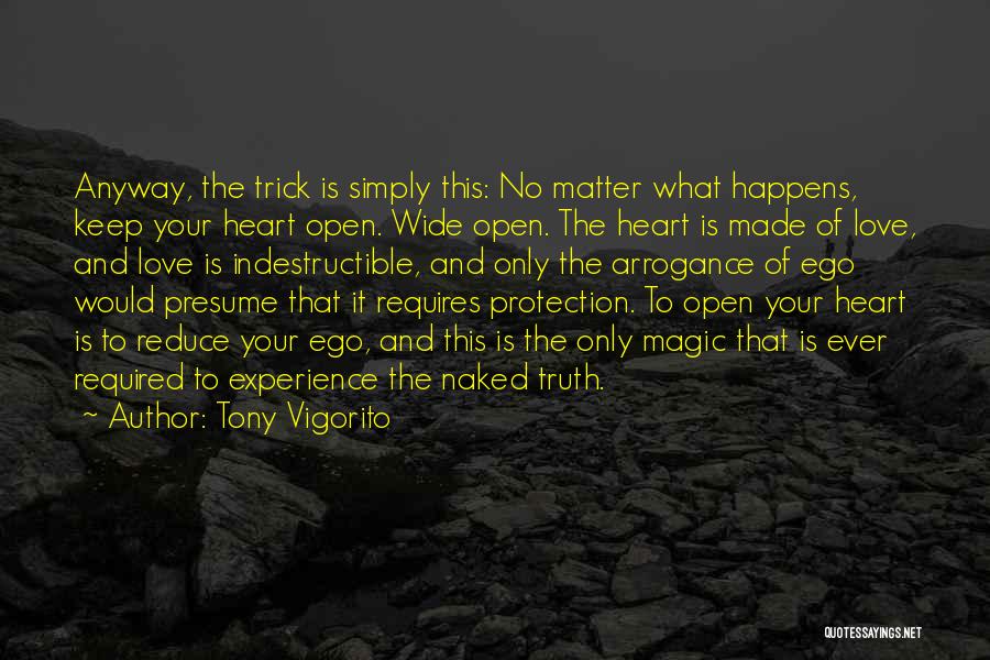 Indestructible Love Quotes By Tony Vigorito