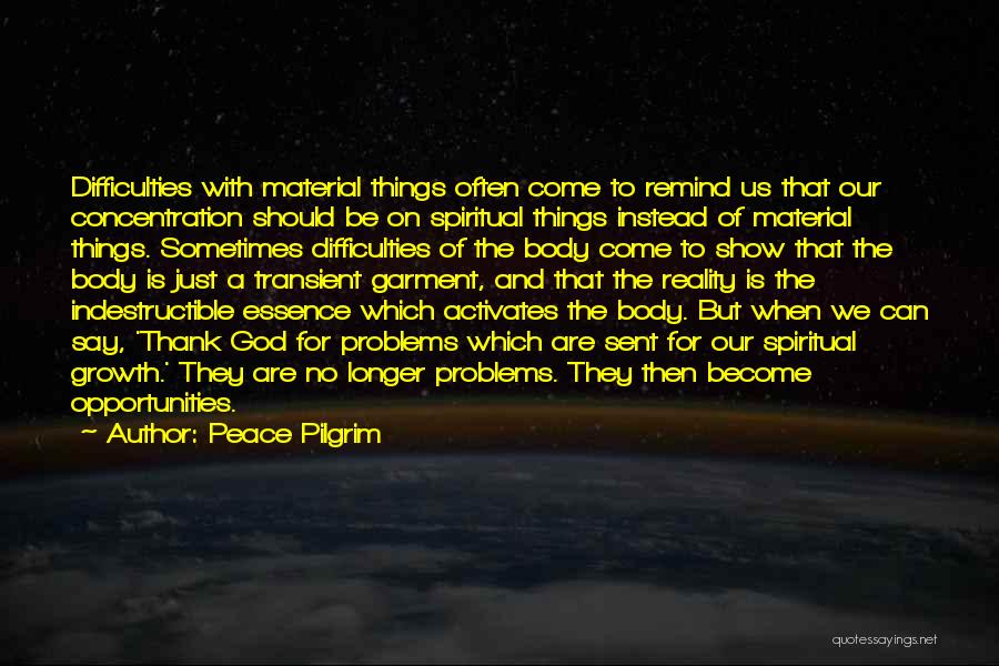 Indestructible Quotes By Peace Pilgrim