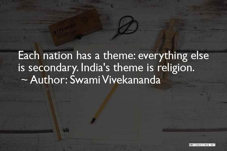 India By Swami Vivekananda Quotes By Swami Vivekananda