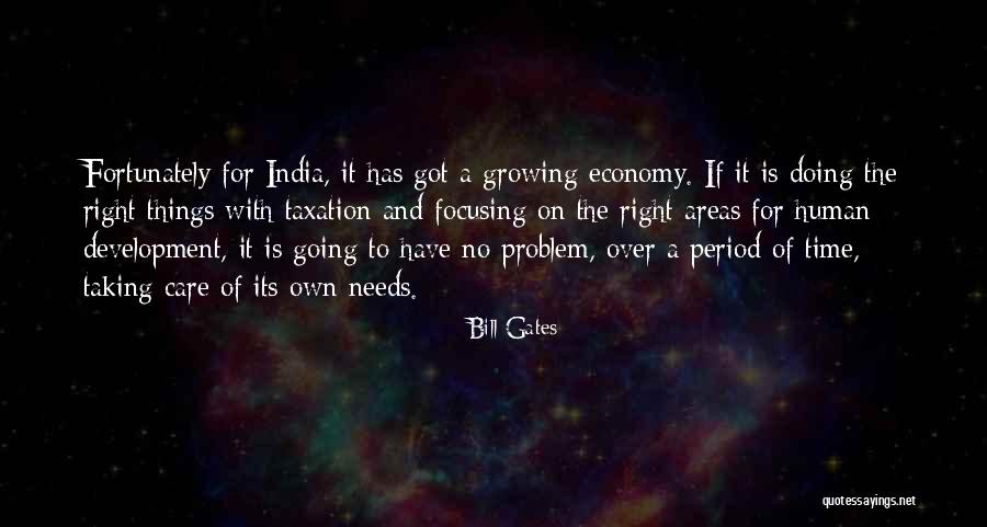 India Development Quotes By Bill Gates