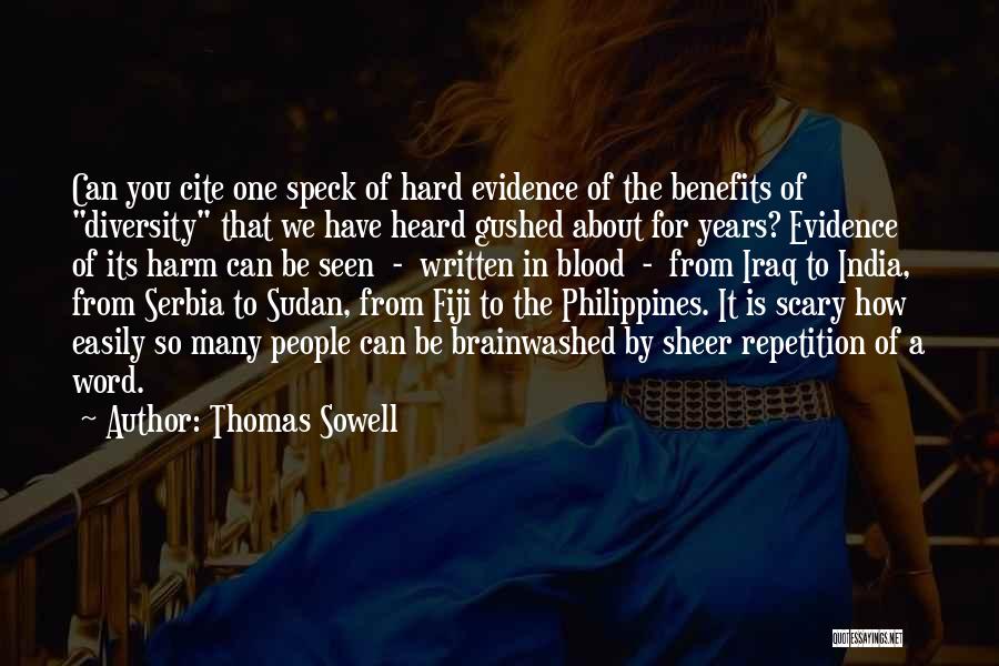 India Diversity Quotes By Thomas Sowell
