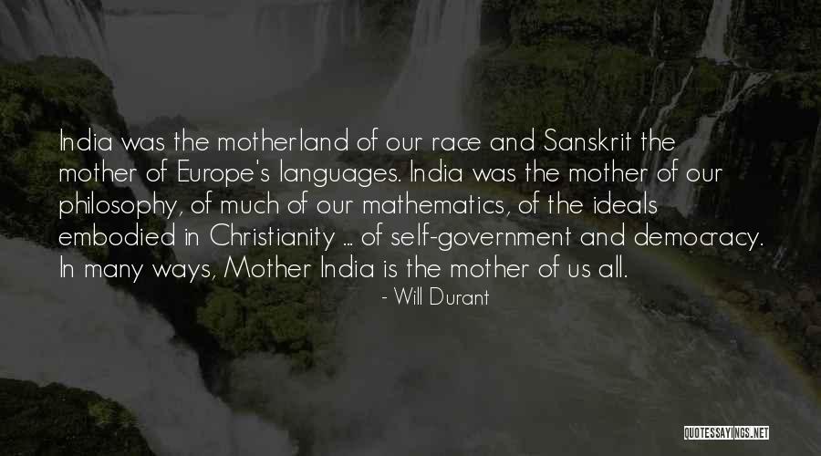 India In Sanskrit Quotes By Will Durant India In Sanskrit Quotes By Will Durant