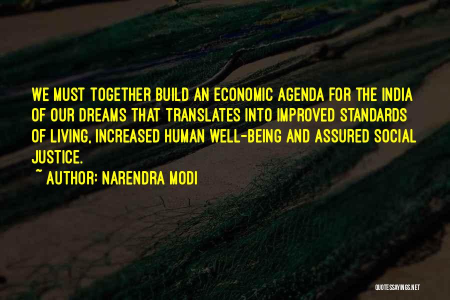 India Of My Dreams Quotes By Narendra Modi