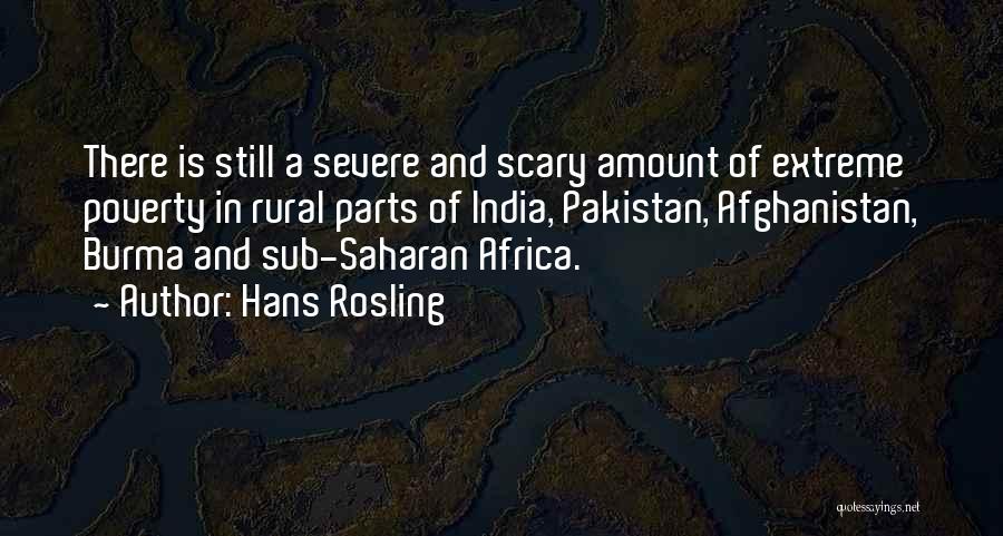 India Pakistan Quotes By Hans Rosling