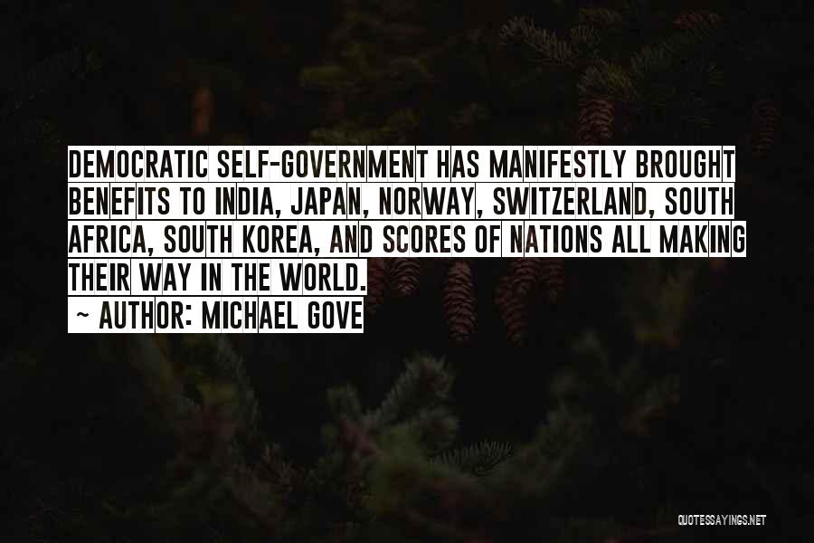 India Vs South Africa Quotes By Michael Gove