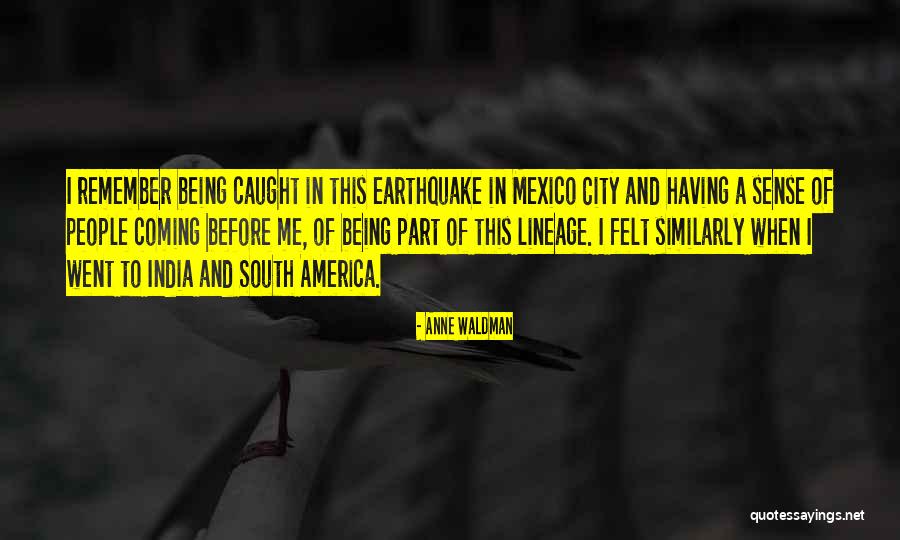 India Which Part Quotes By Anne Waldman India Which Part Quotes By Anne Waldman