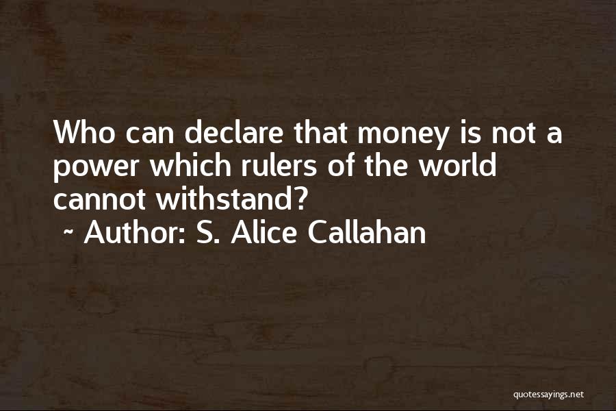 Indian American Quotes By S. Alice Callahan