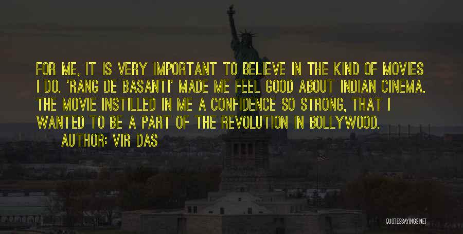 Indian Cinema Quotes By Vir Das