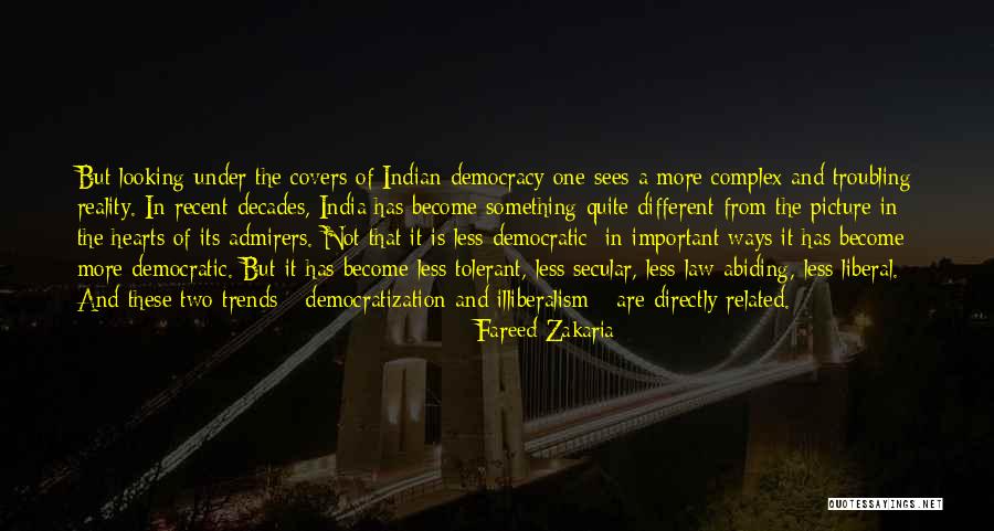 Indian Democracy Quotes By Fareed Zakaria