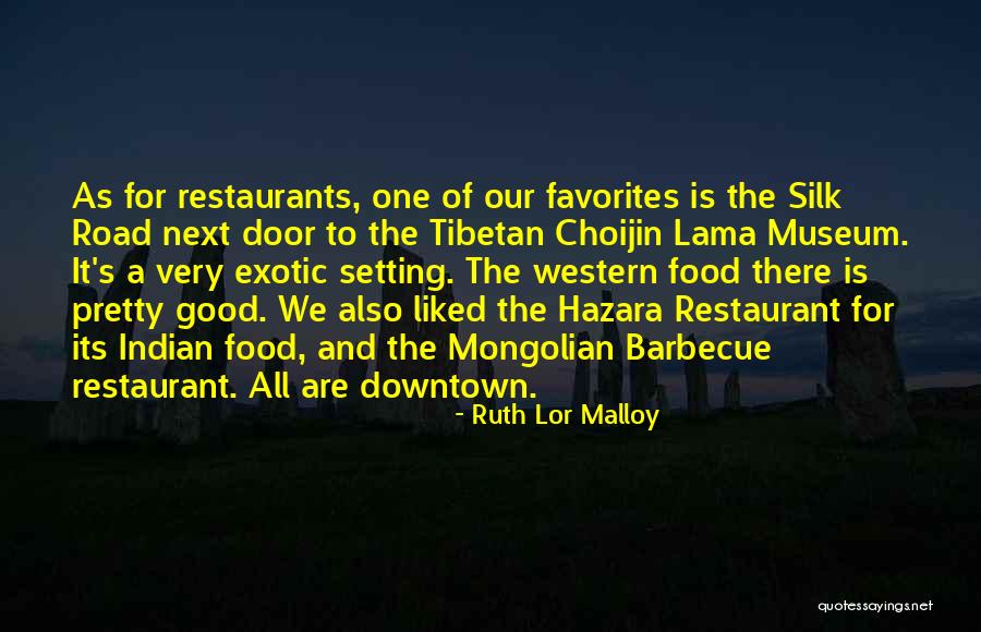 Indian Food Quotes By Ruth Lor Malloy