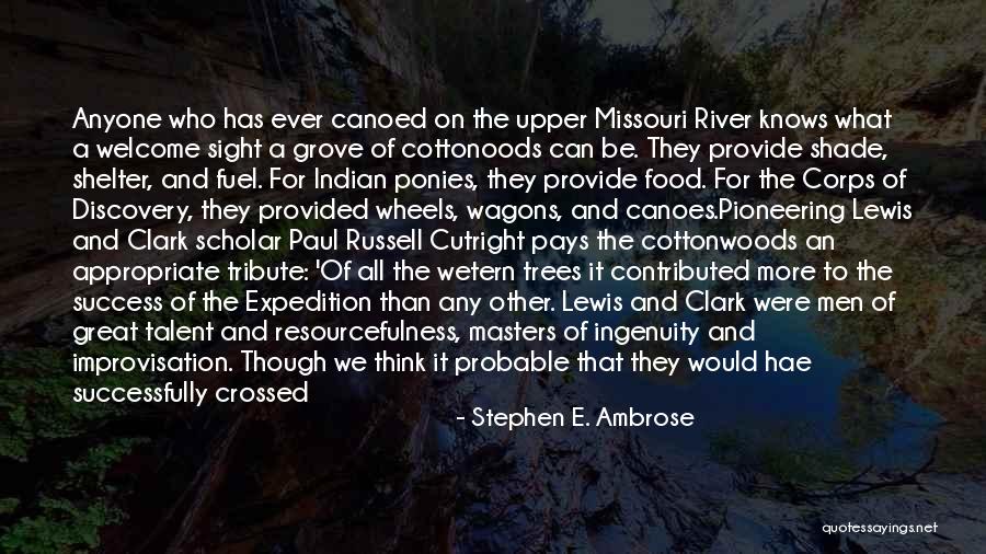 Indian Food Quotes By Stephen E. Ambrose