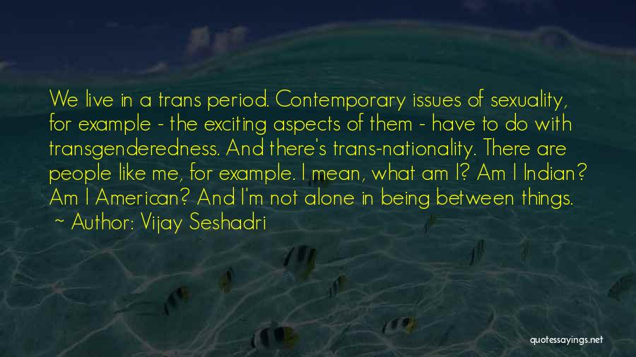 Indian Nationality Quotes By Vijay Seshadri