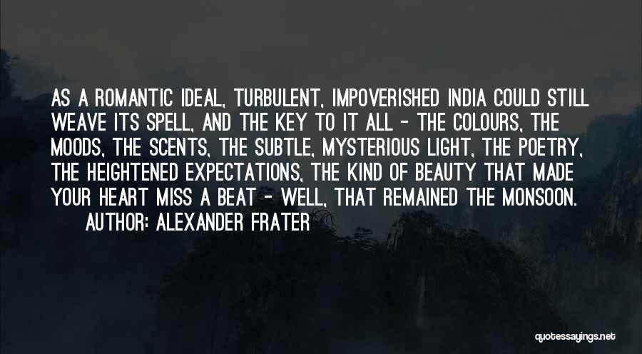 India's Beauty Quotes By Alexander Frater