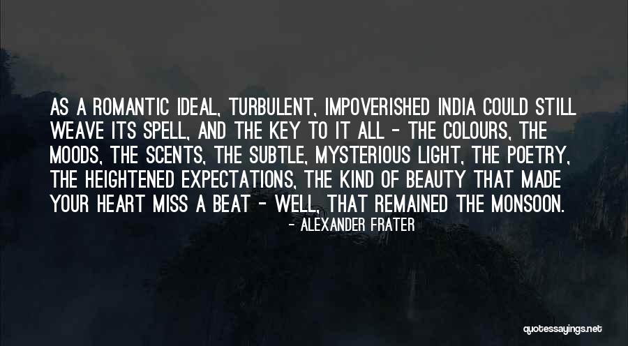 India's Beauty Quotes By Alexander Frater