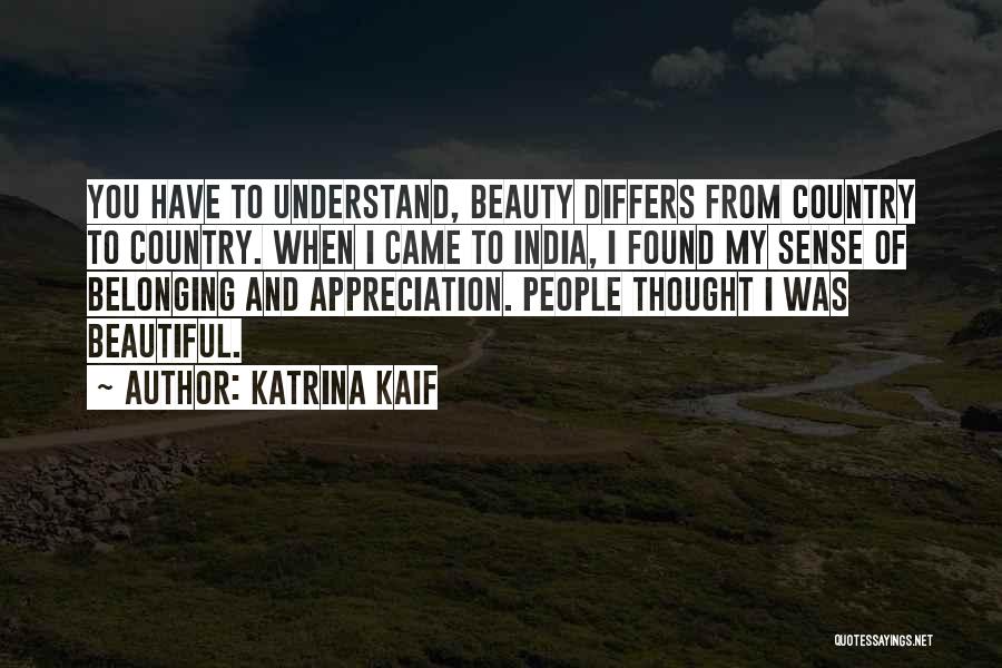 India's Beauty Quotes By Katrina Kaif