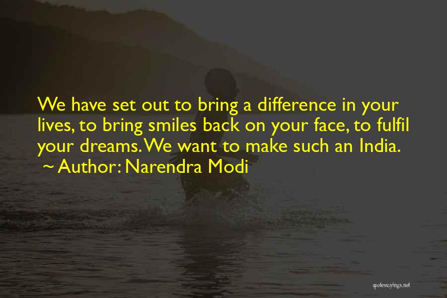 India's Development Quotes By Narendra Modi