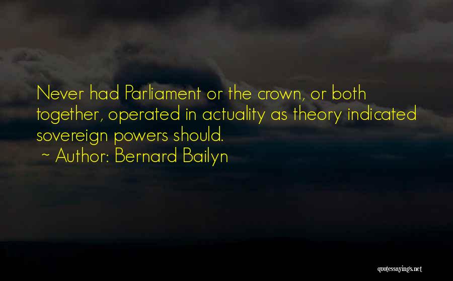 Indicated Quotes By Bernard Bailyn