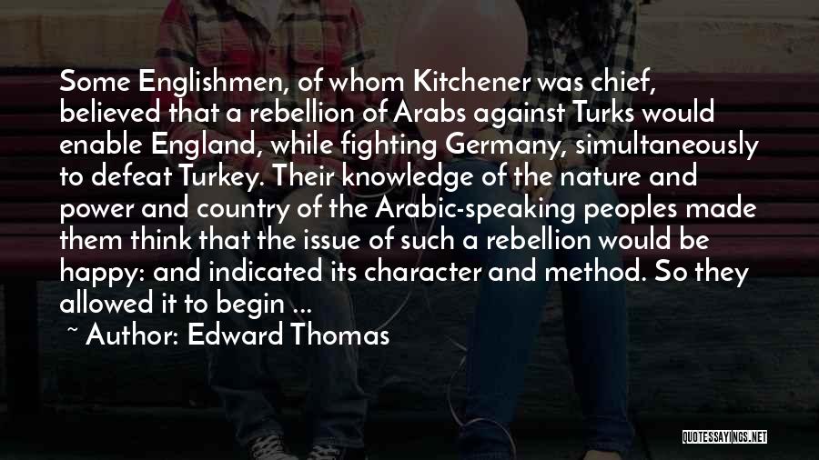 Indicated Quotes By Edward Thomas