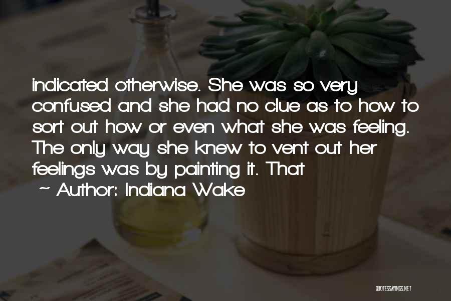 Indicated Quotes By Indiana Wake
