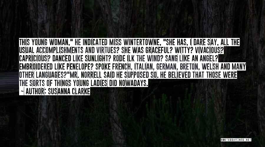 Indicated Quotes By Susanna Clarke