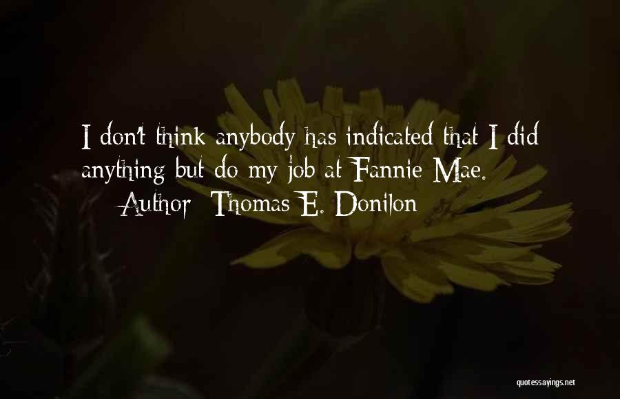 Indicated Quotes By Thomas E. Donilon