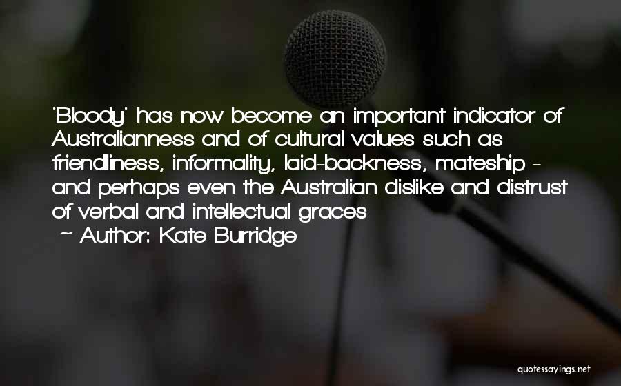 Indicator Quotes By Kate Burridge