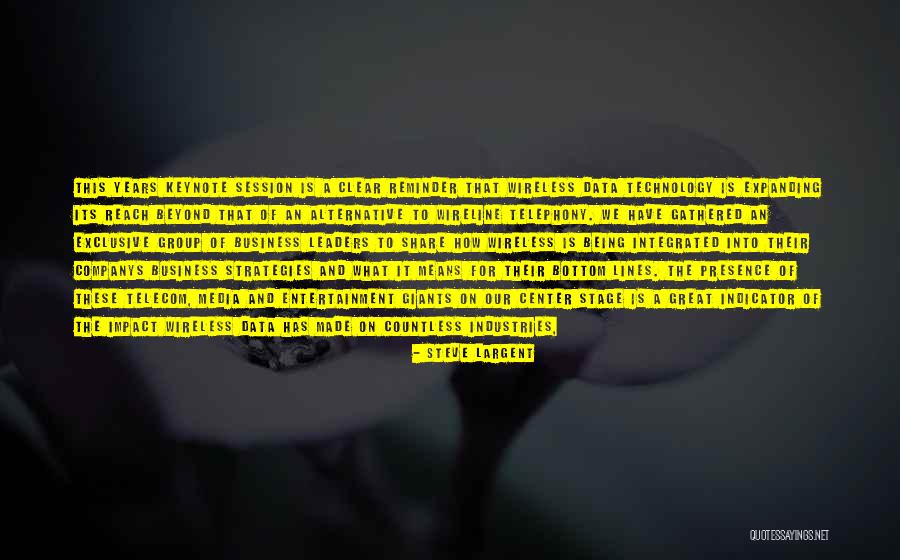 Indicator Quotes By Steve Largent Indicator Quotes By Steve Largent