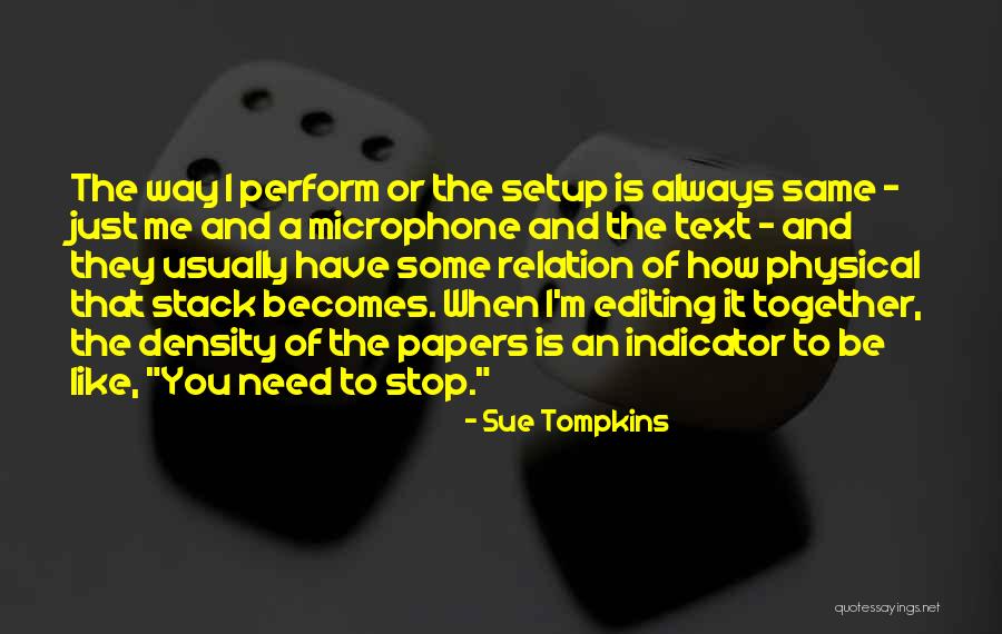 Indicator Quotes By Sue Tompkins Indicator Quotes By Sue Tompkins