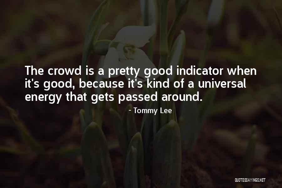 Indicator Quotes By Tommy Lee Indicator Quotes By Tommy Lee