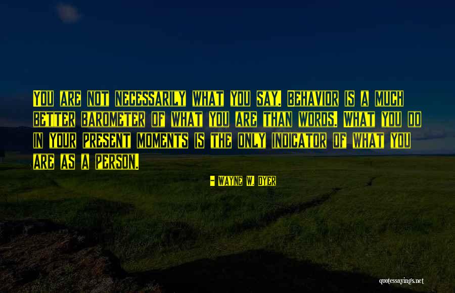 Indicator Quotes By Wayne W. Dyer Indicator Quotes By Wayne W. Dyer