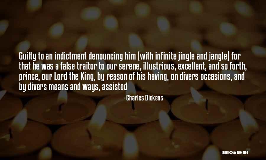 Indictment Quotes By Charles Dickens