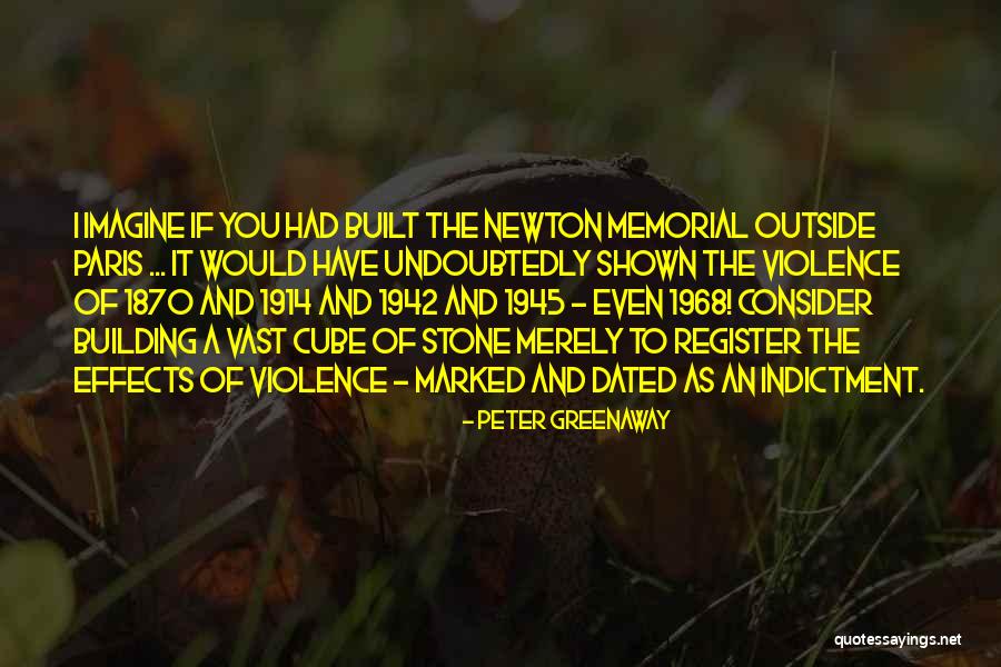 Indictment Quotes By Peter Greenaway