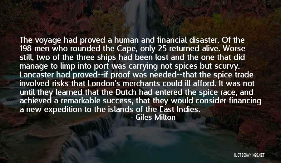 Indies Quotes By Giles Milton Indies Quotes By Giles Milton