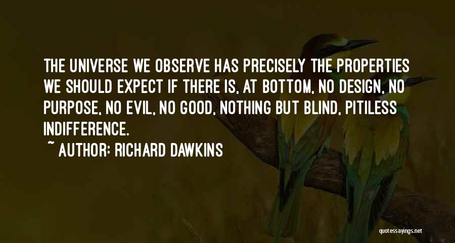 Indifference Evil Quotes By Richard Dawkins