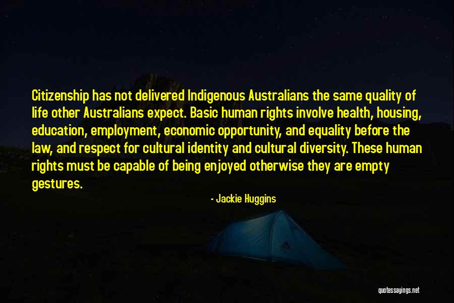 Indigenous Health Quotes By Jackie Huggins