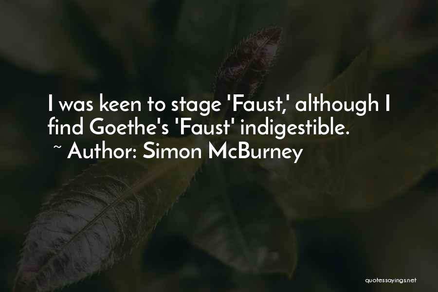 Indigestible Quotes By Simon McBurney