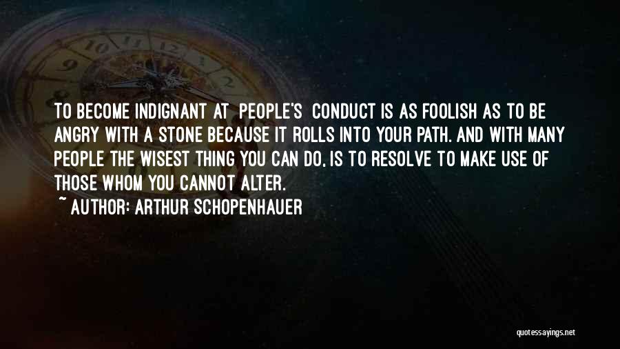 Indignant Quotes By Arthur Schopenhauer