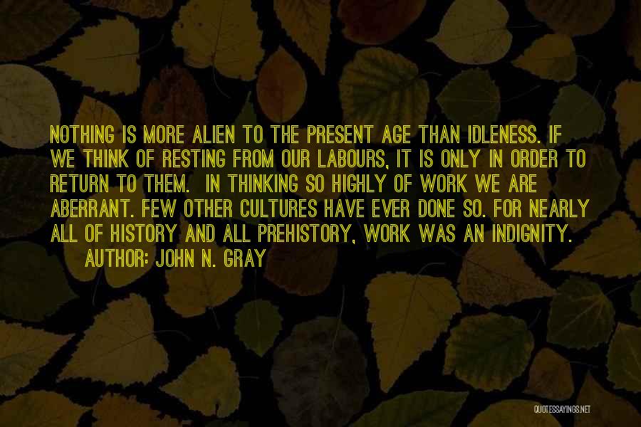 Indignity Quotes By John N. Gray