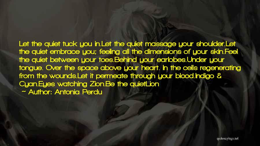 Indigo Quotes By Antonia Perdu
