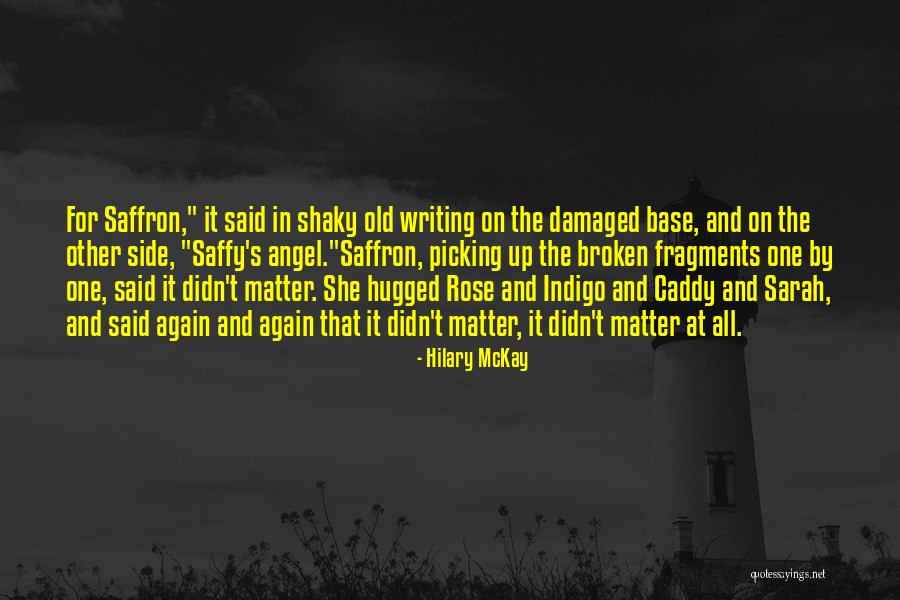 Indigo Quotes By Hilary McKay