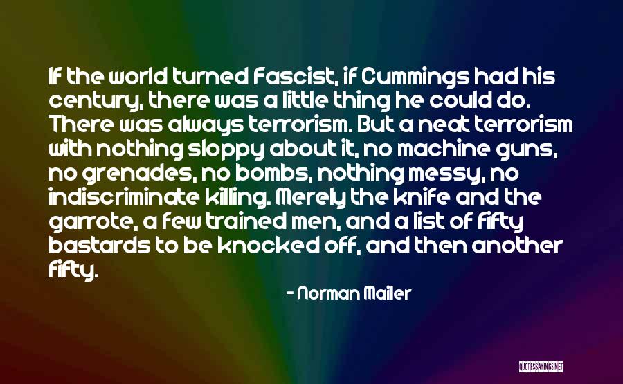 Indiscriminate Quotes By Norman Mailer