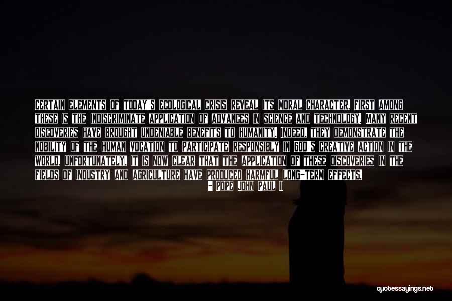 Indiscriminate Quotes By Pope John Paul II Indiscriminate Quotes By Pope John Paul II