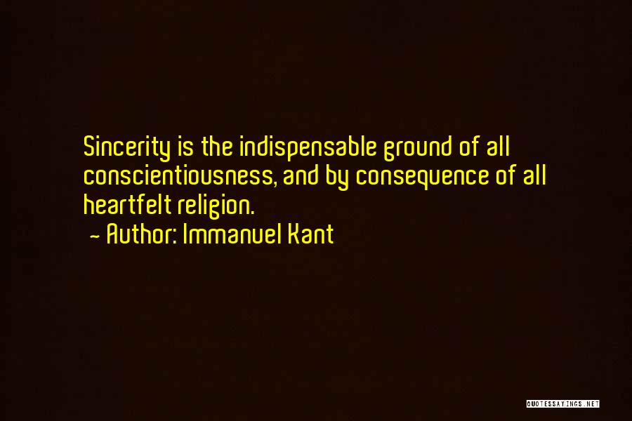 Indispensable Quotes By Immanuel Kant