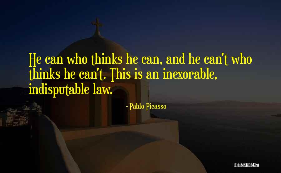 Indisputable Quotes By Pablo Picasso