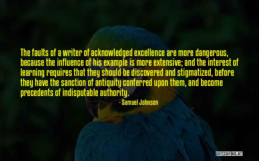 Indisputable Quotes By Samuel Johnson