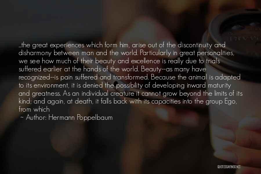 Individual Beauty Quotes By Hermann Poppelbaum